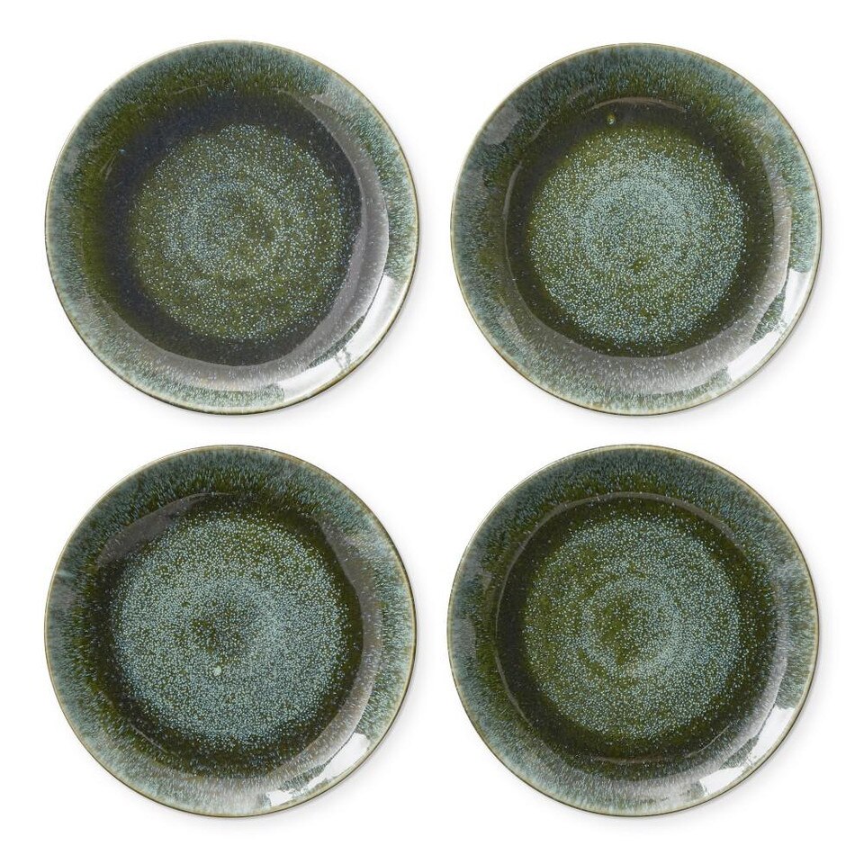 Cyprus Reactive Glaze Dinner Plates Williams Sonoma AU